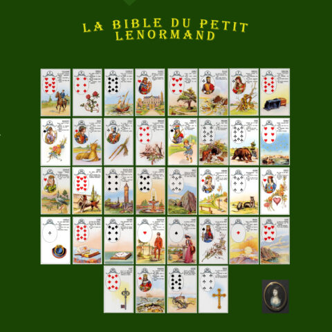 La Bible du Petit Lenormand - Le grand lexique à 2 cartes. – Image 2